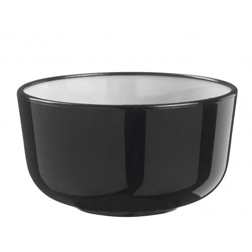 Mini bol Thaï Noir et blanc 30ml - paquet 10 - Solia - Service de table jetable - - La Guilde Culinaire
