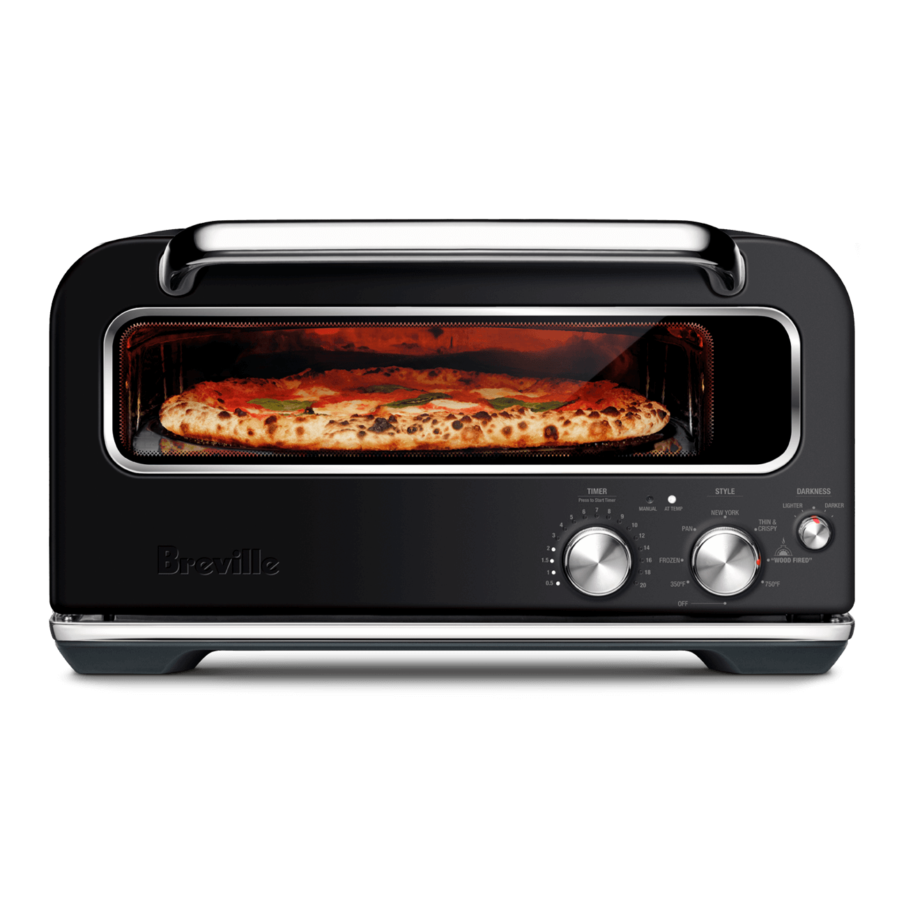 Four à pizza The Smart Oven Pizzaiolo Noir - Breville - Four à pizza - BPZ820BTR1BNA1 - La Guilde Culinaire