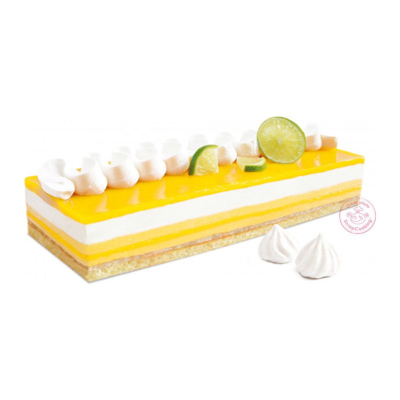 Cadre pâtissier rectangle extensible inox de 25 à 48 cm - Scrapcooking - Cadre à pâtisserie - - La Guilde Culinaire