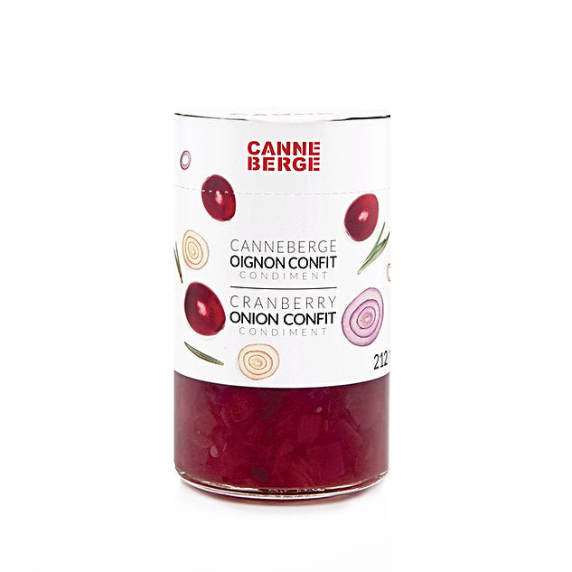 Confit oignon Canneberge 212ml - NutraFruit Canneberge - Confit - - La Guilde Culinaire