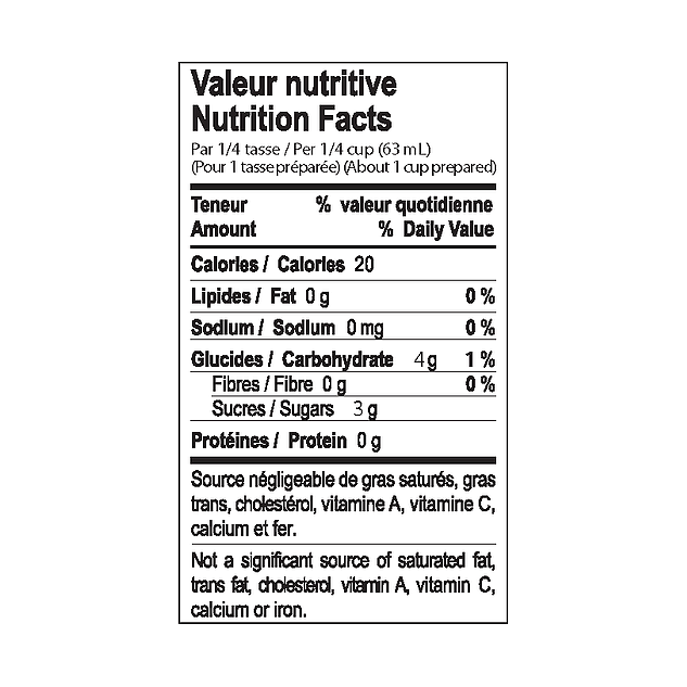 Jus 100% Pur Canneberges sans sucre 500 ml - NutraFruit Canneberge - Jus - - La Guilde Culinaire