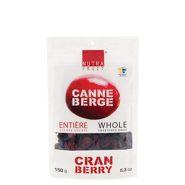 Canneberge Séchée Sucrée 150g - NutraFruit Canneberge - Fruit sec - 10150 - La Guilde Culinaire