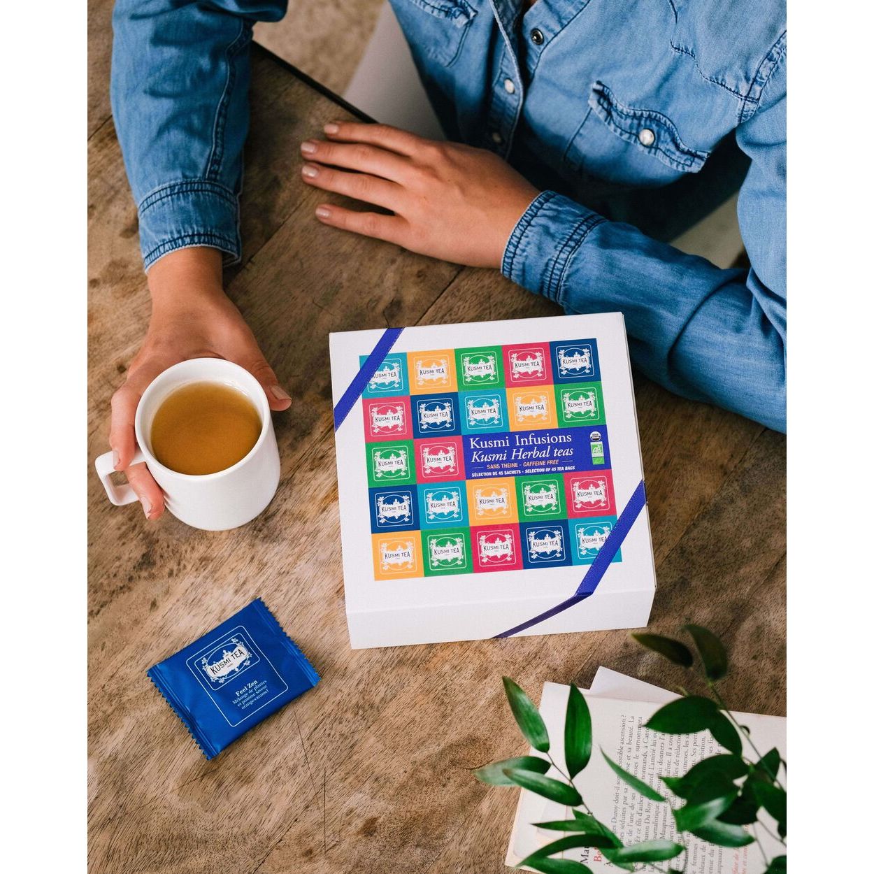 Coffret Kusmi Infusions bio - Assortiment de 45 sachets - Kusmi Tea - Thé et infusion - - La Guilde Culinaire