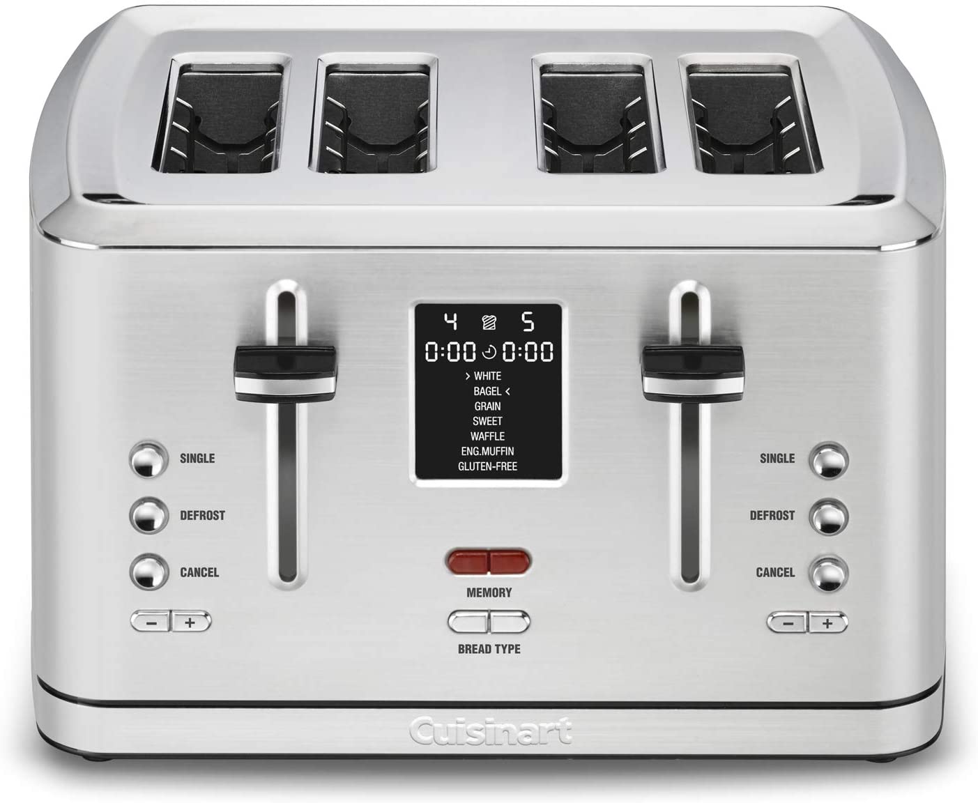 grille-pain toaster 4 tranches