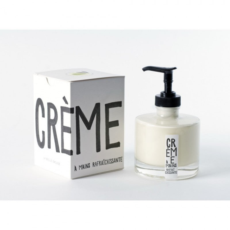 Crème à mains rafraîchissante 200ml - La Belle Excuse - Crème à mains - - La Guilde Culinaire