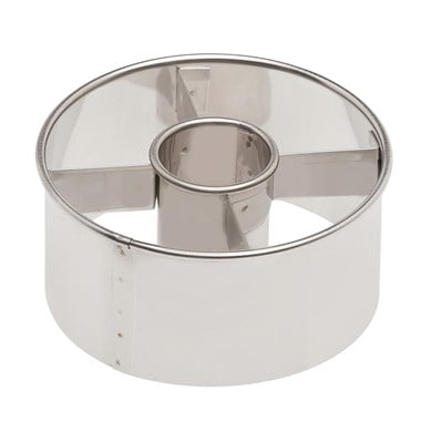 Découpoir inox Donuts & Cronuts Diam 8 x 4.5cm - Ateco - Découpoir à donuts - - La Guilde Culinaire