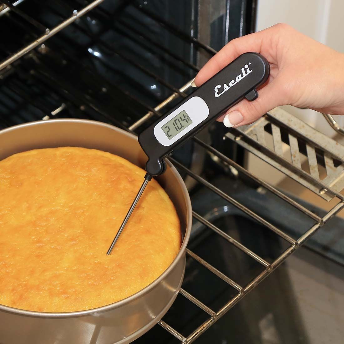 Thermomètre numérique pliable - Escali - Thermomètre à bonbon et friture - - La Guilde Culinaire
