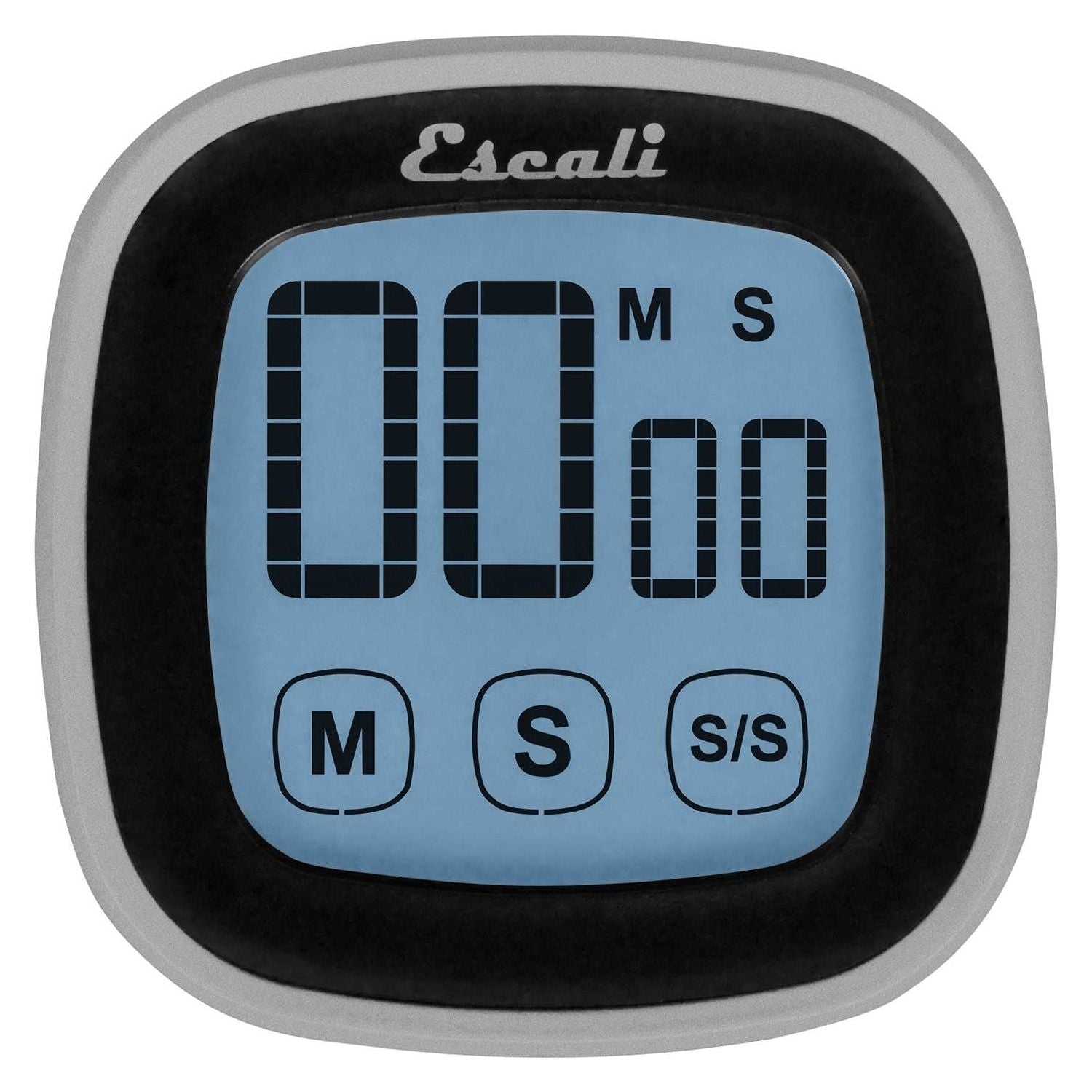 Minuterie numérique à écran tactile Noir - Escali - Minuteur de cuisson - DR3-B - La Guilde Culinaire