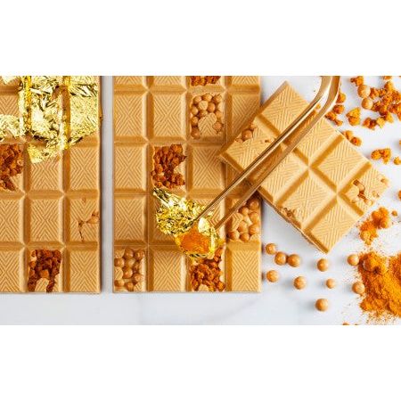 Chocolat Gold Caramel - Callebaut - Chocolat au lait - - La Guilde Culinaire