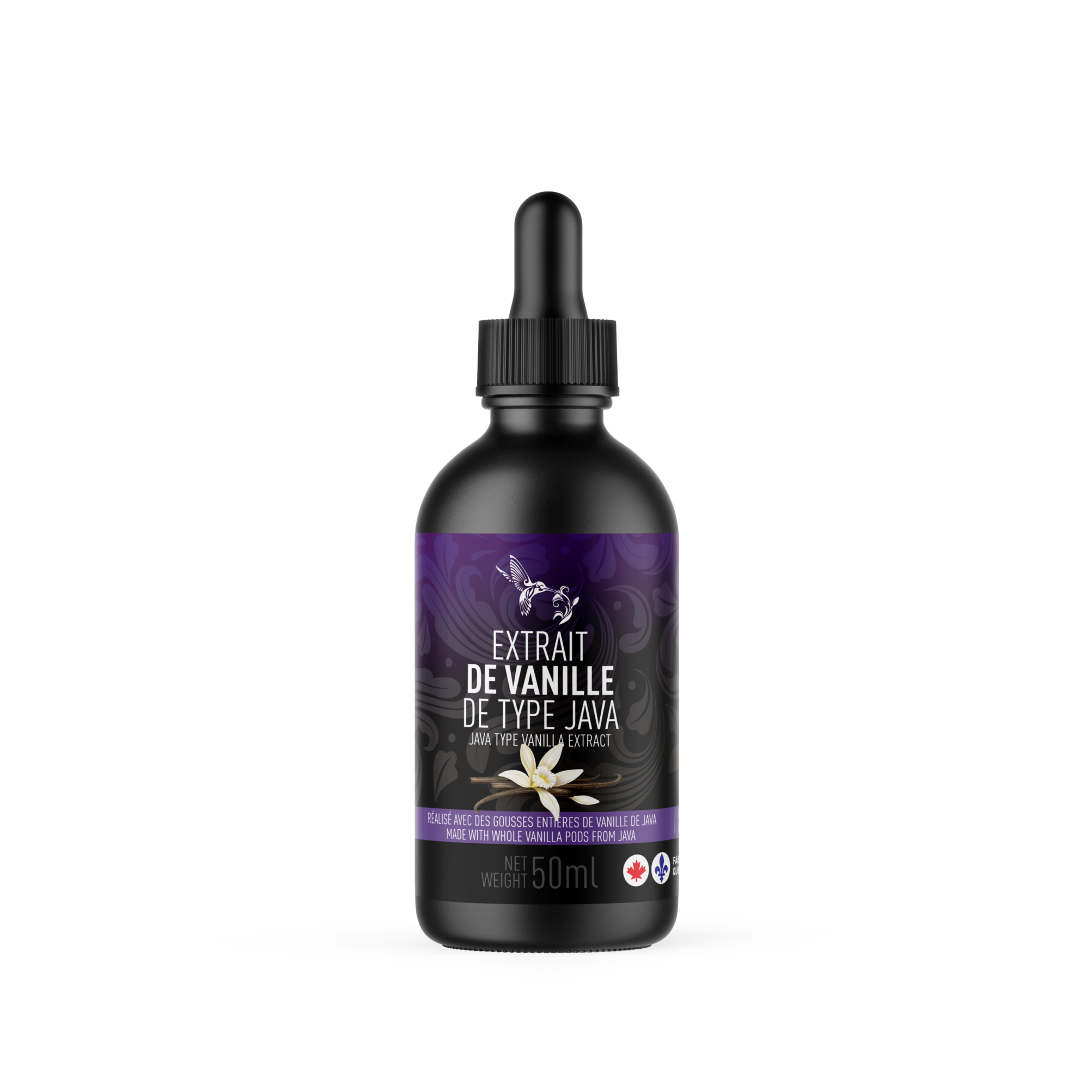 Extrait de vanille Java 50 ml - Colibri Vanille - Vanille - 628634186046 - La Guilde Culinaire