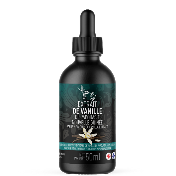 Extrait de vanille Tahitensis de Papouasie Nouvelle-Guinée 50 ml   - Colibri Vanille - Vanille - 628634186060