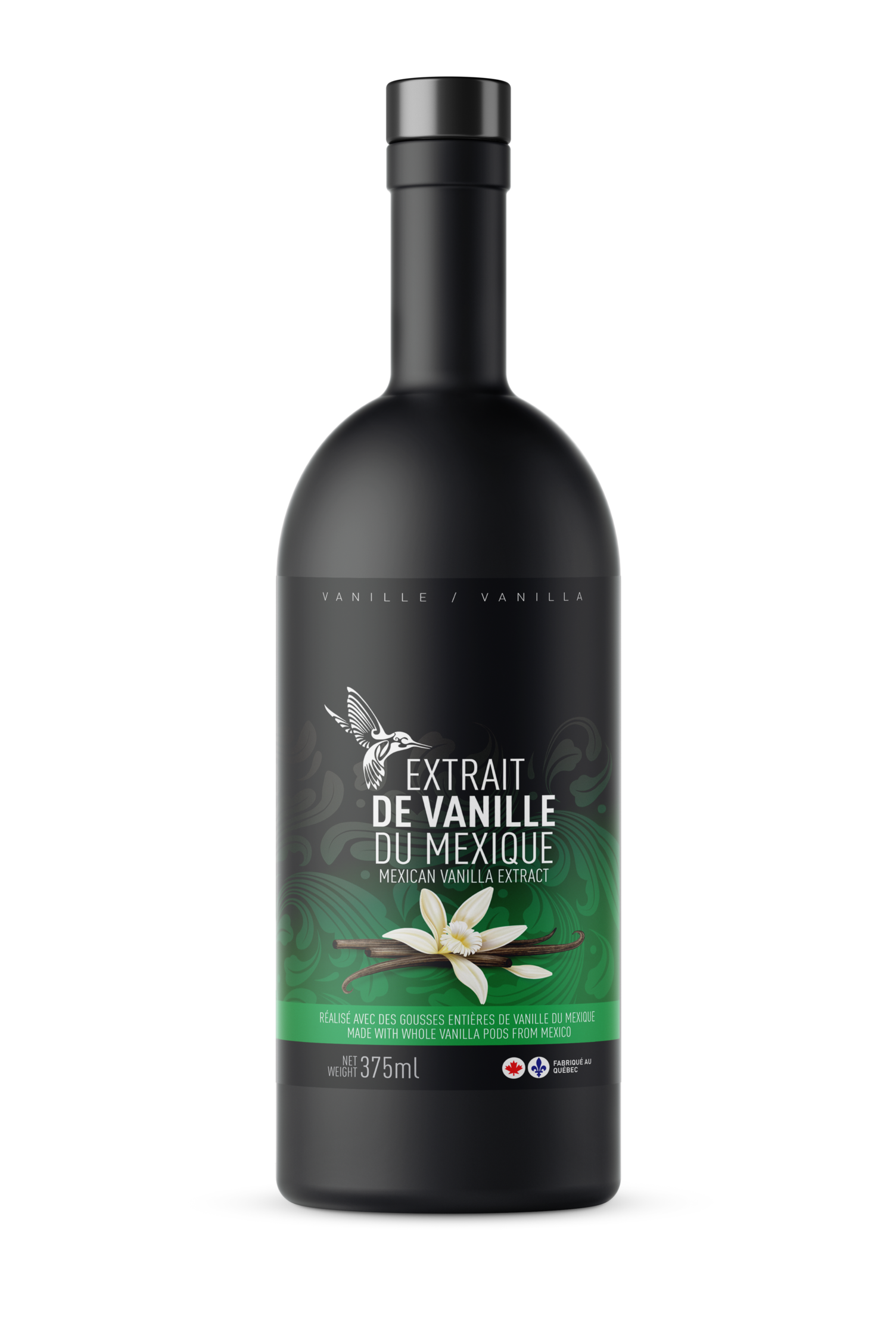 Extrait de vanille du Mexique 375 ml   - Colibri Vanille - Vanille - 628634186404