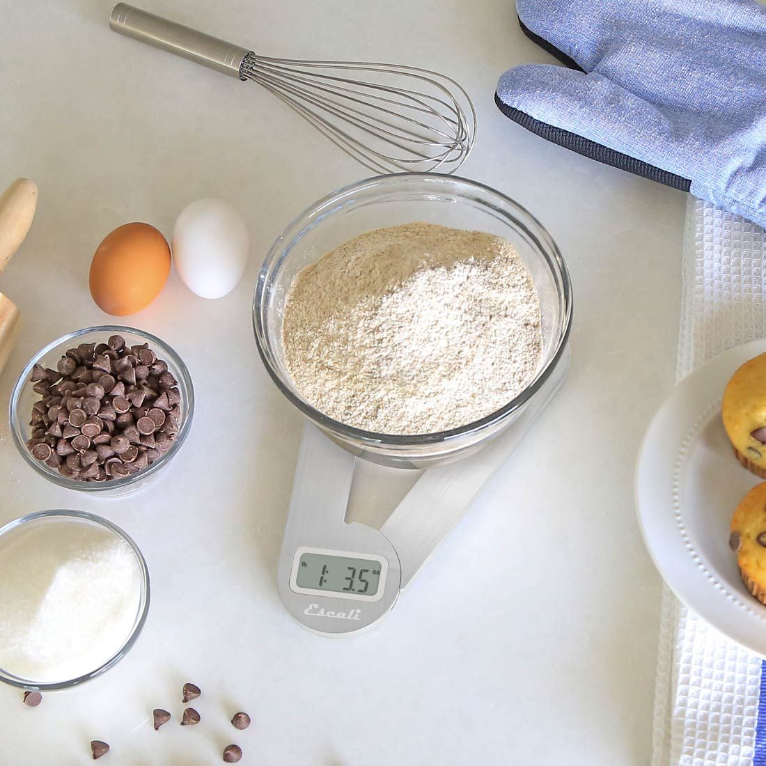 Balance à faible encombrement Savu - Escali - Balance - - La Guilde Culinaire