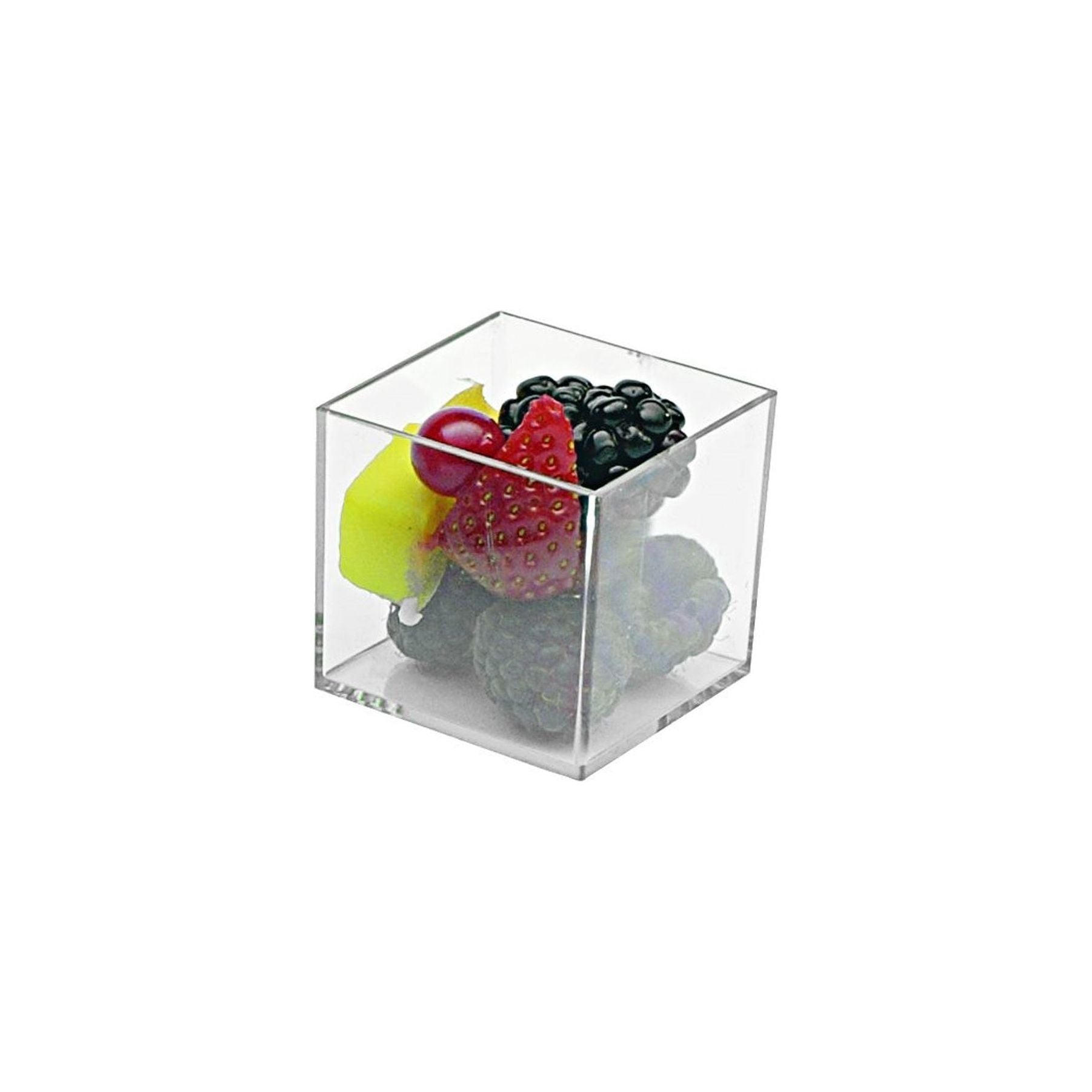 Cub' transparent - pqt 6 - Solia - Service de table jetable - - La Guilde Culinaire