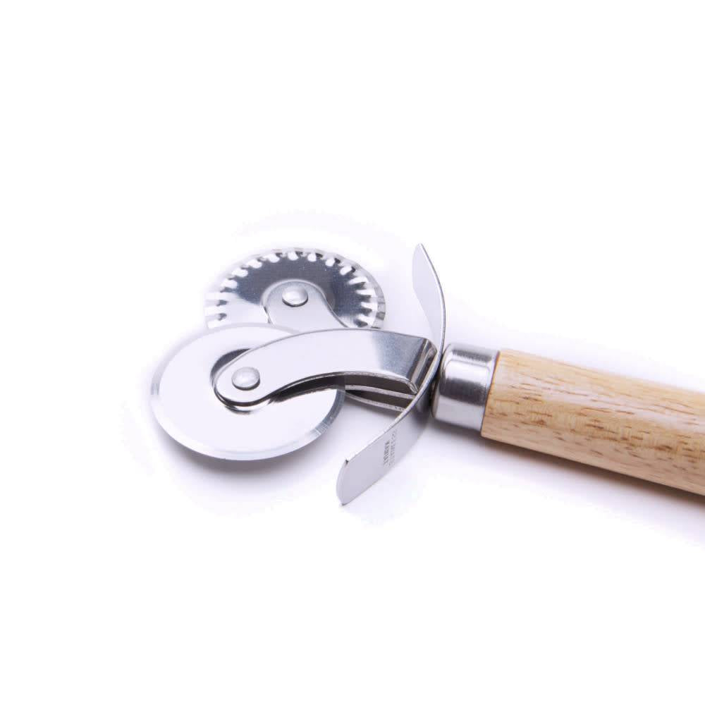 Roulette double coupe pâte inox - Fox Run - Roulette à pâtes - - La Guilde Culinaire