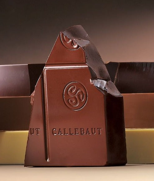 Chocolat Callebault Gianduga noir 450g    - Callebaut - Chocolat noir - 