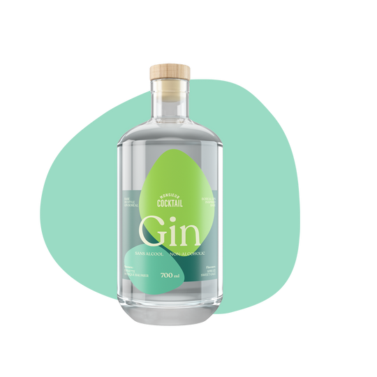 Gin Boréal - Sans Alcool    - Monsieur Cocktail - Spiritueux sans alcool - 