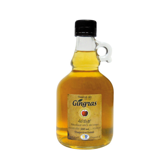 Vinaigre de Cidre Héritage (500ml) - Gingras - Vinaigre - - La Guilde Culinaire