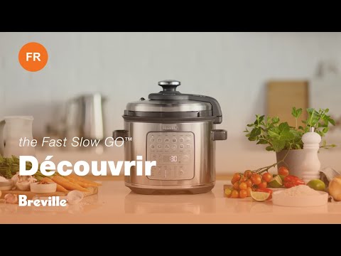 Multi cuiseur The Fast Slow GO - Breville - Autocuiseur - - La Guilde Culinaire