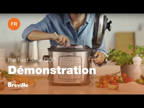 Multi cuiseur The Fast Slow GO - Breville - Autocuiseur - - La Guilde Culinaire