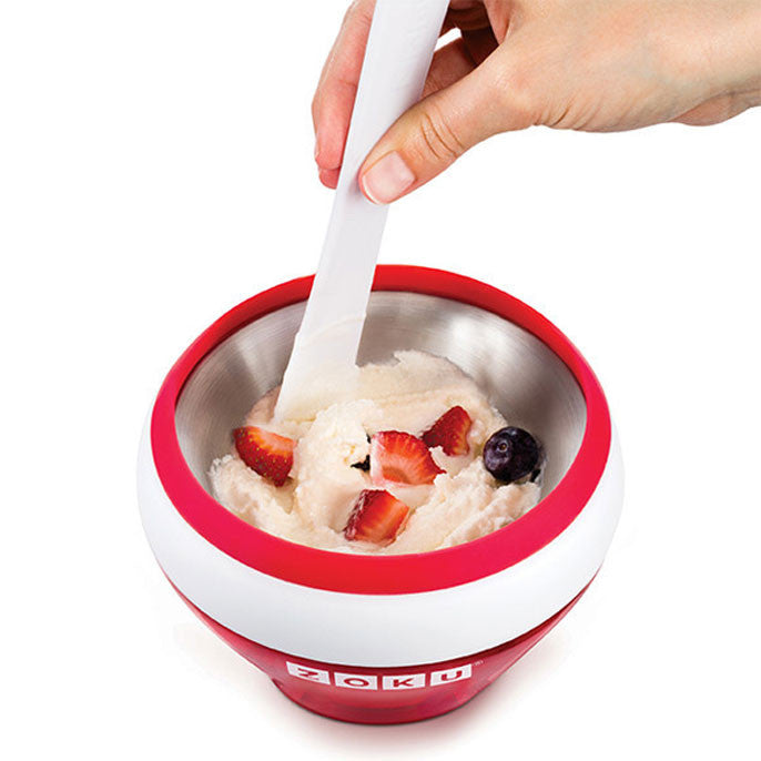 Appareil à crème glacée Rouge - Zoku - Appareil à glace et crème glacée - ZK120RD - La Guilde Culinaire