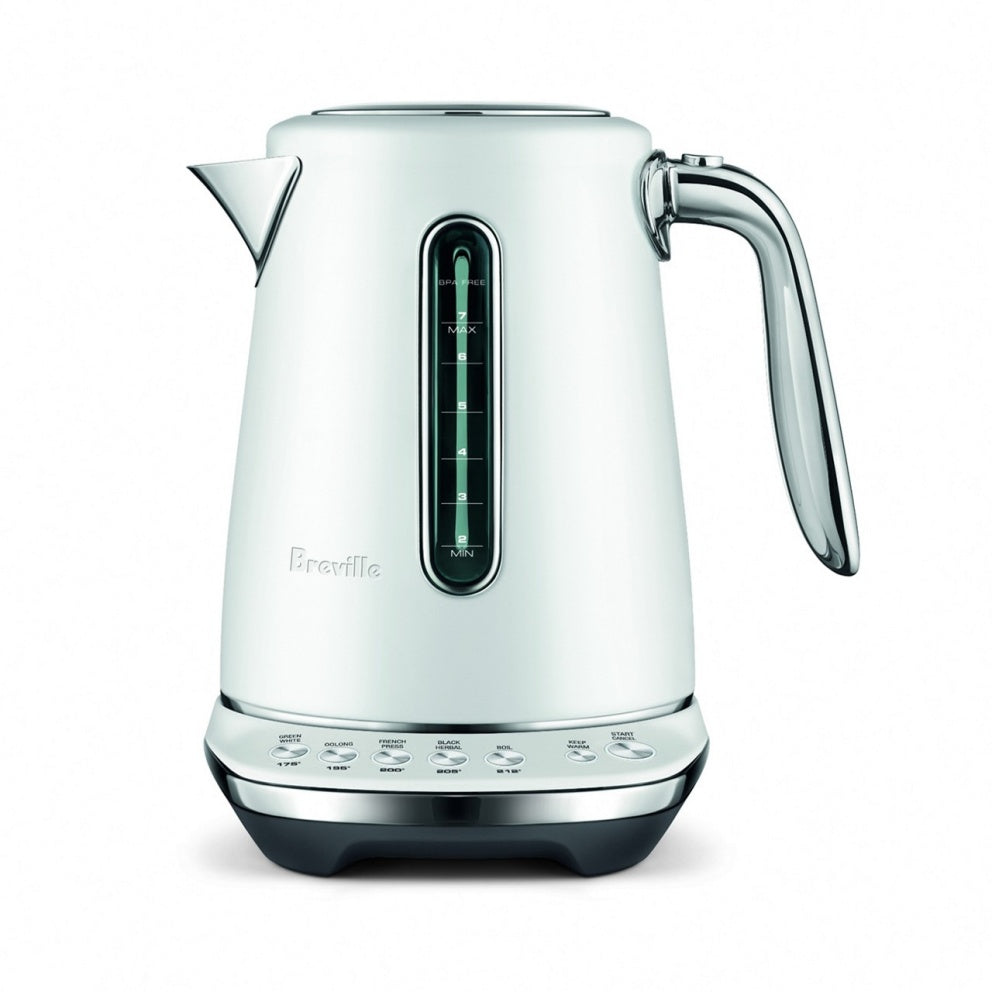 Breville Smart Kettle Luxe Bollitore Intelligente 1.7L (7 Tazze), 5 Temperature, Tenuta Al Caldo, Senza Fili - Blu Damson
