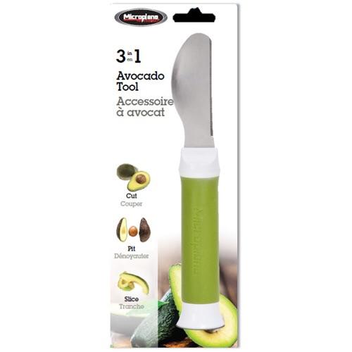 Outil 3 en 1 pour avocat ! - Microplane - Eplucheur et évideur - - La Guilde Culinaire