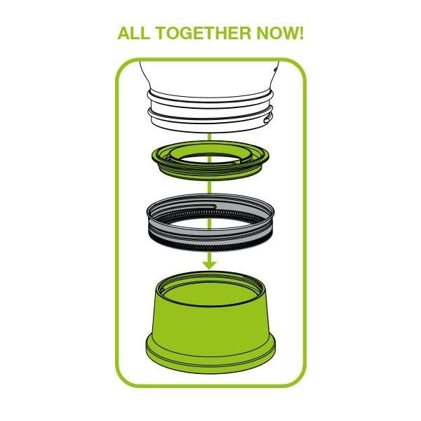 Couvercle Herb Saver pour pot Mason ! - Jarware - Pot masson - - La Guilde Culinaire