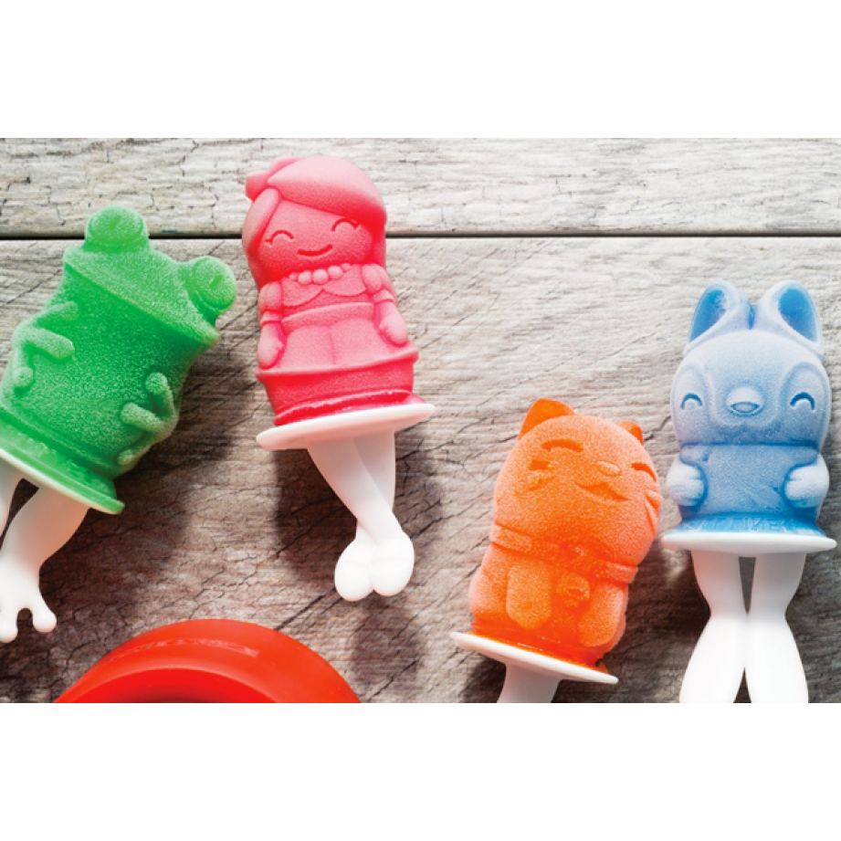 Moules DINO POPS pour 6 pops glacés - Zoku - Appareil à glace et crème glacée - - La Guilde Culinaire