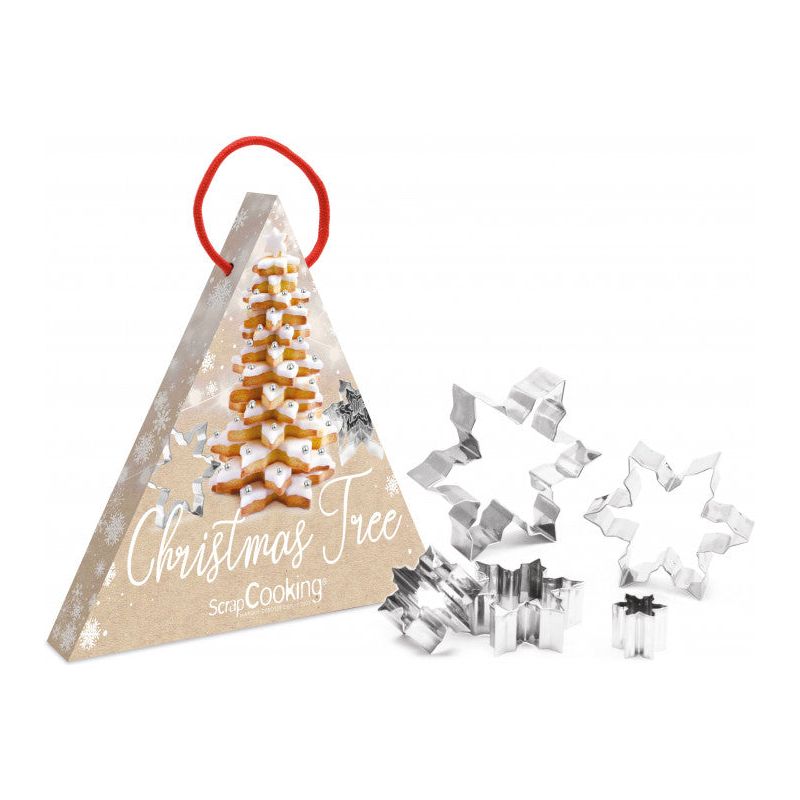 Kit découpoirs Christmas tree - Scrapcooking - Découpoir - - La Guilde Culinaire