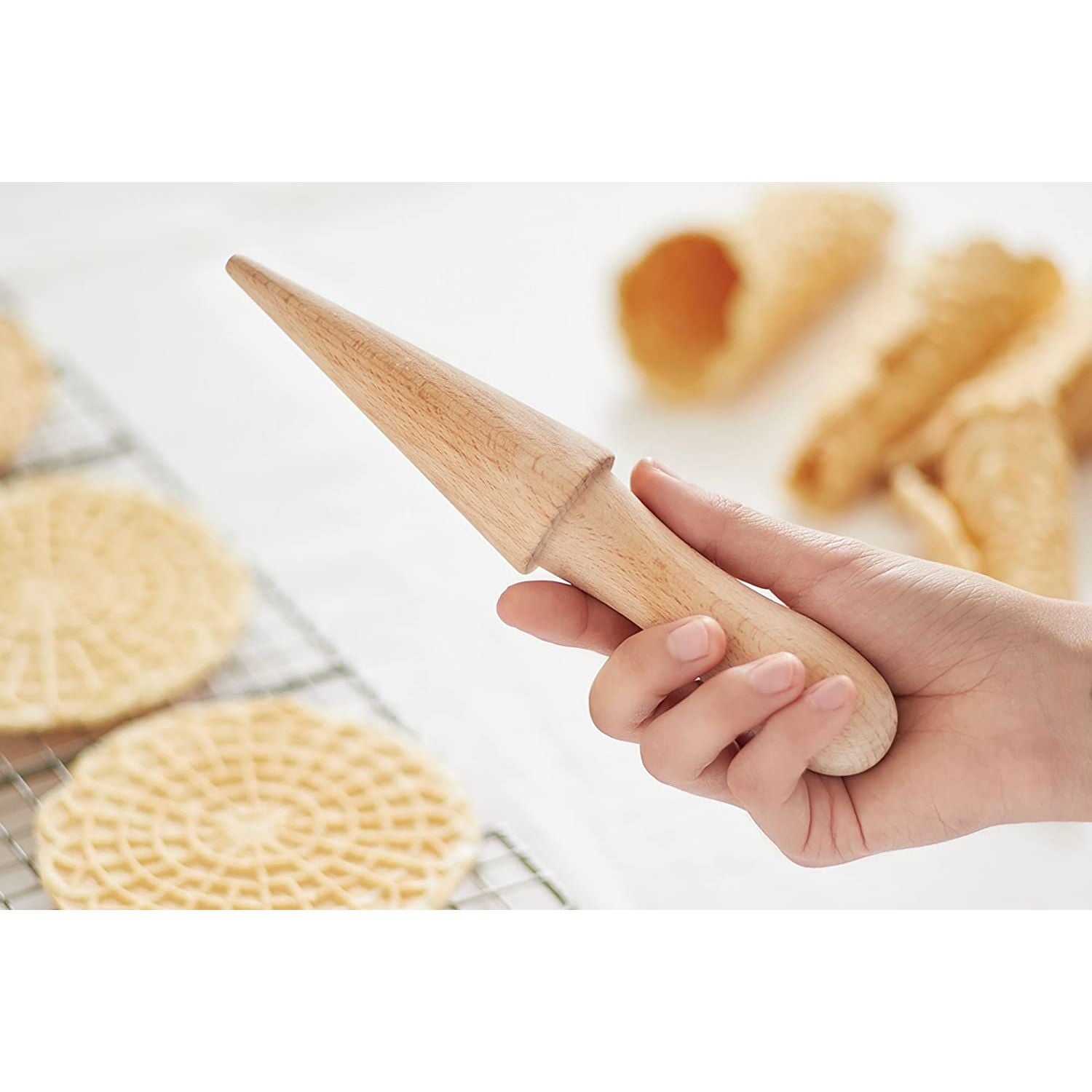 Cône pour pizzelle et cornet - Fox Run - Cône pour pâtisserie - - La Guilde Culinaire