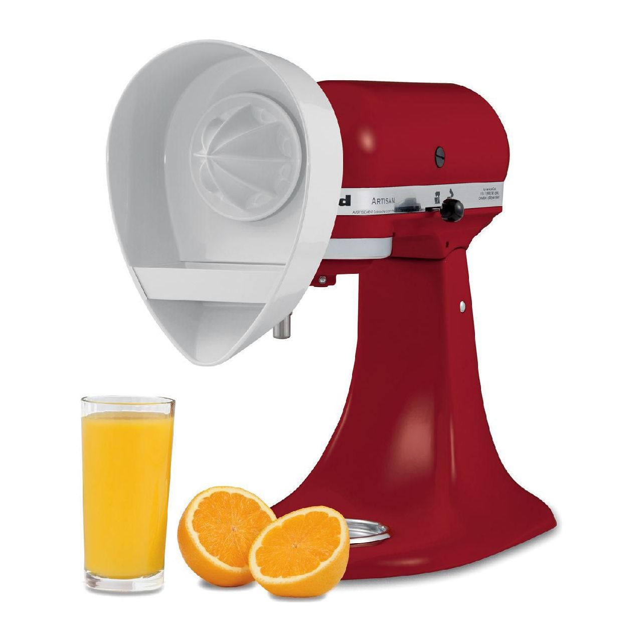 Accessoire Presse-agrumes pour batteur sur socle KitchenAid - Kitchenaid - Presse-agrume - - La Guilde Culinaire