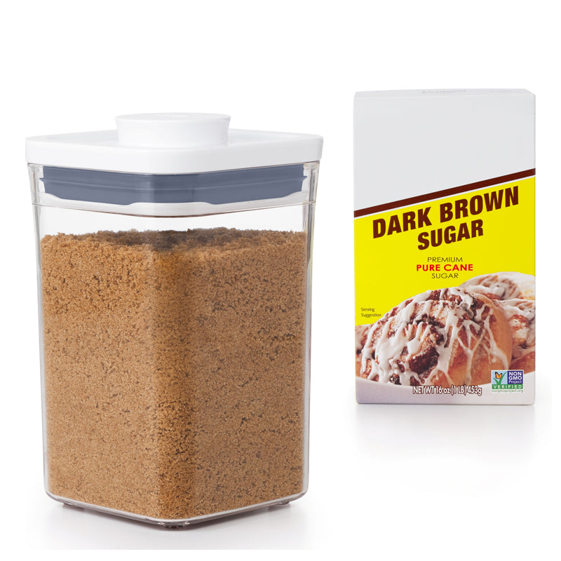 Petit contenant court carré hermétique 1L POP 2.0 - OXO - Contenant pour aliment - - La Guilde Culinaire