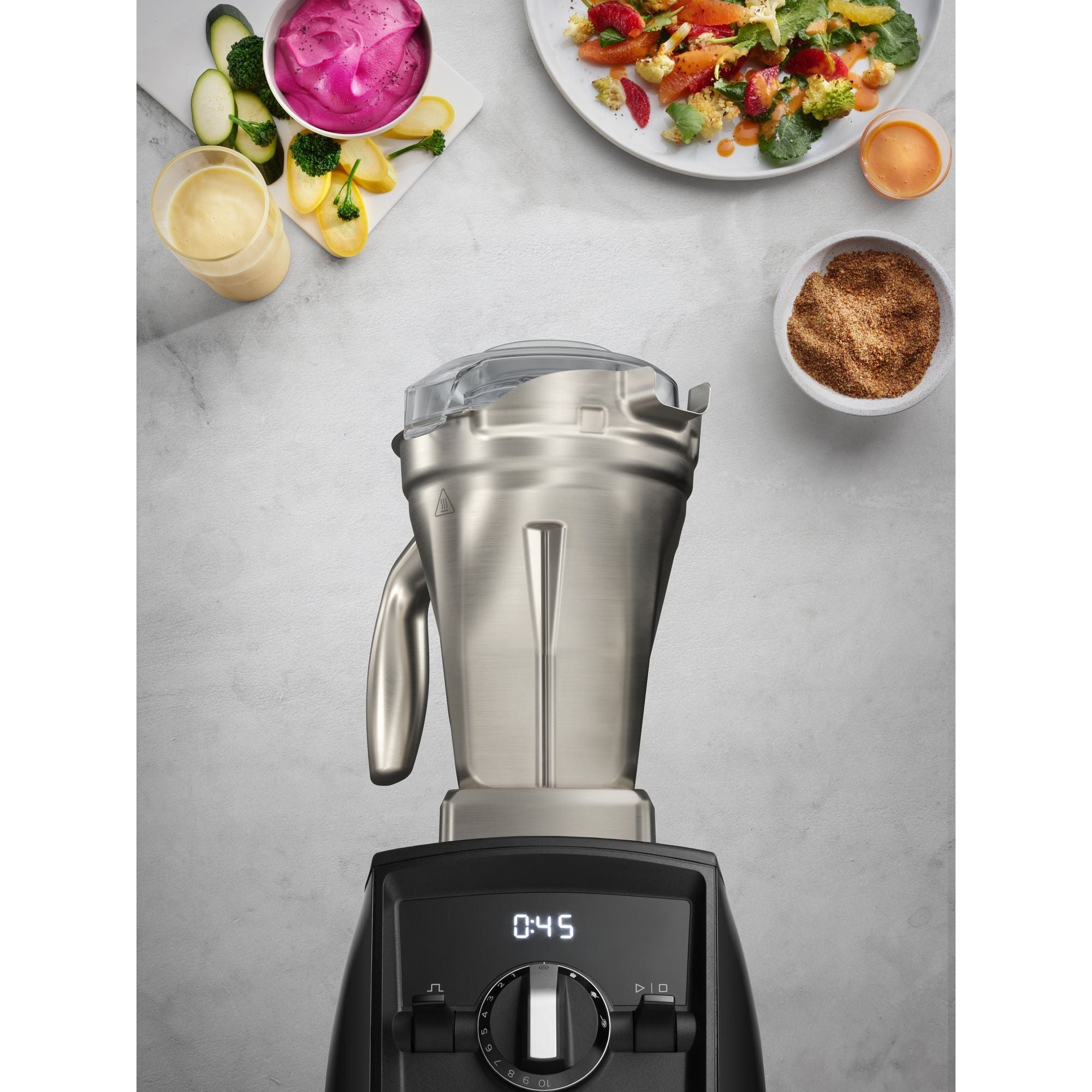 Bol en acier inoxydable de 1,4 litre - Vitamix - Vitamix - Accessoire pour robot mixeur - - La Guilde Culinaire