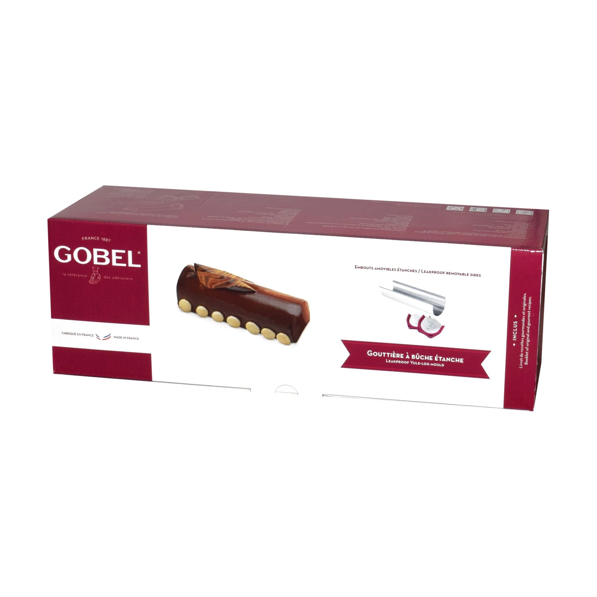 Gouttière à bûche inox démontable 30cm - Gobel - Gouttière à bûche - - La Guilde Culinaire