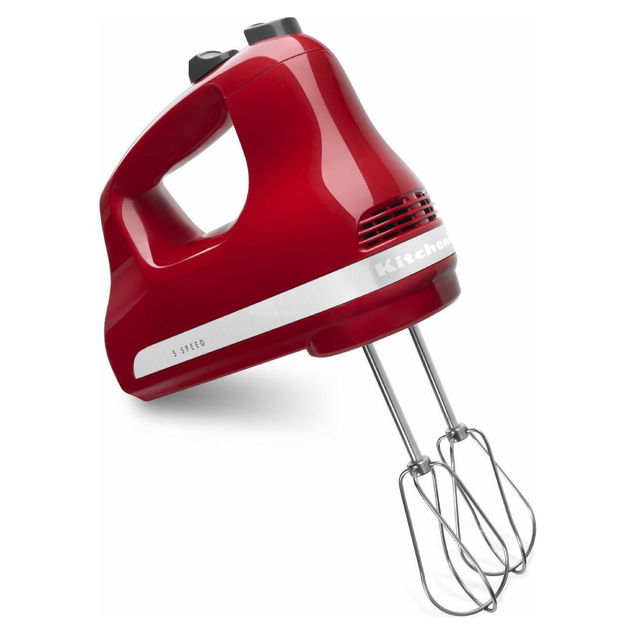 Batteur à main Ultra Power 5 vitesses Rouge - Kitchenaid - Batteur à main - KHM512ER - La Guilde Culinaire