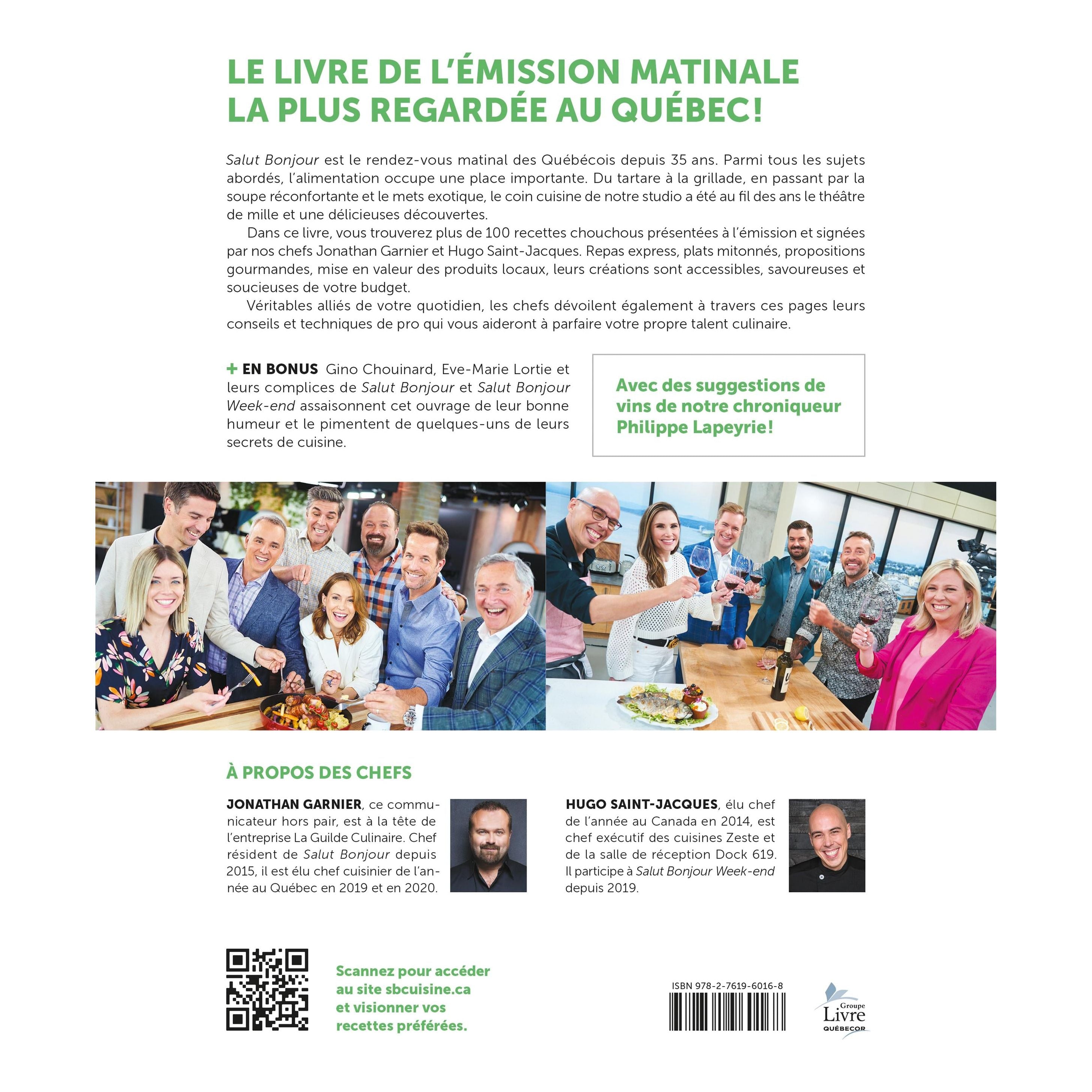 Salut Bonjour dans votre assiette - De L'Homme Ed. - Livre de cuisine - - La Guilde Culinaire