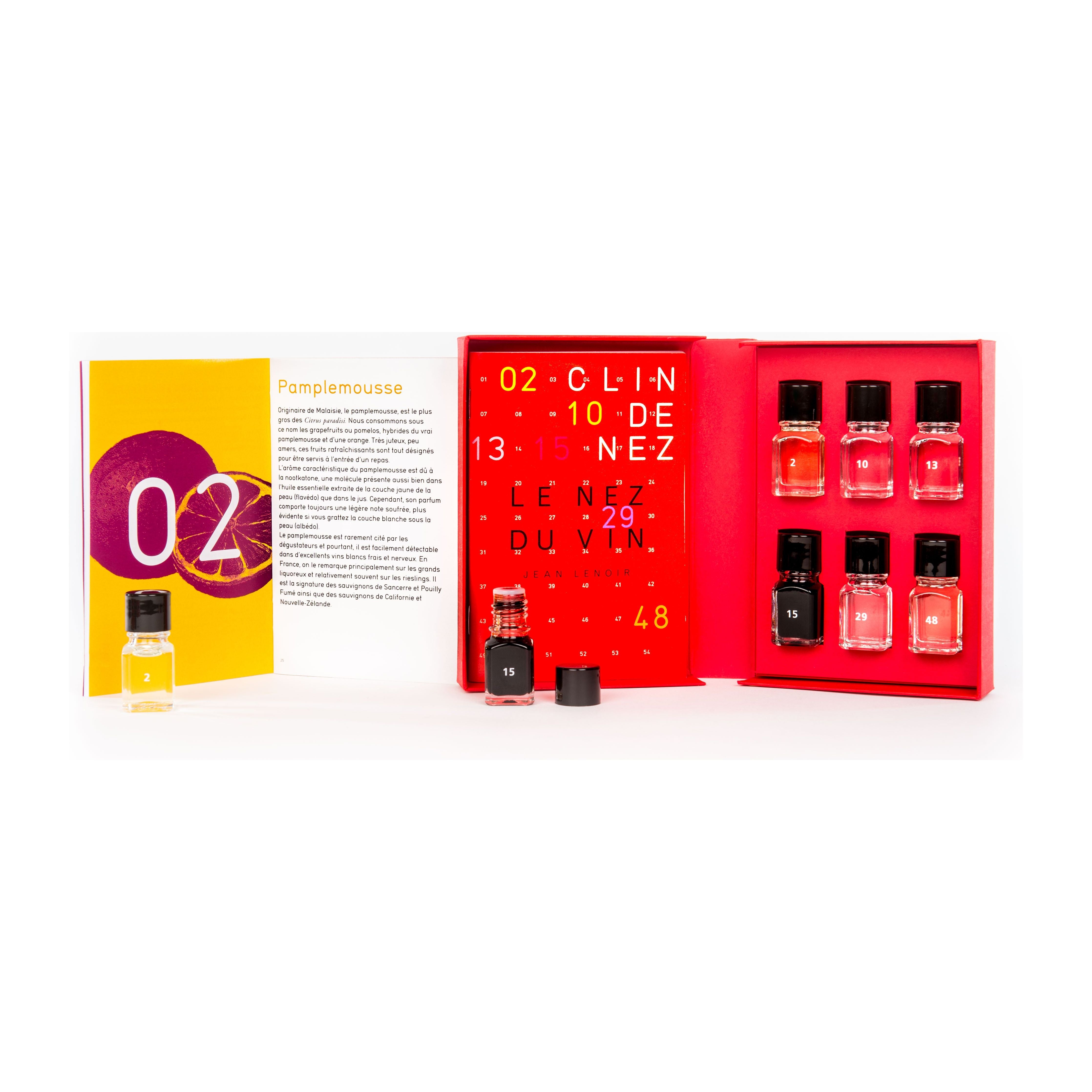 Le clin de nez 6 arômes - Le Nez du Vin - Livre d'alcool et boisson - - La Guilde Culinaire