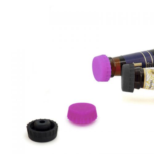 Bouchon à Bière en silicone - 2 pièces ! - Pulltex - Bouchon à vin et champagne - - La Guilde Culinaire