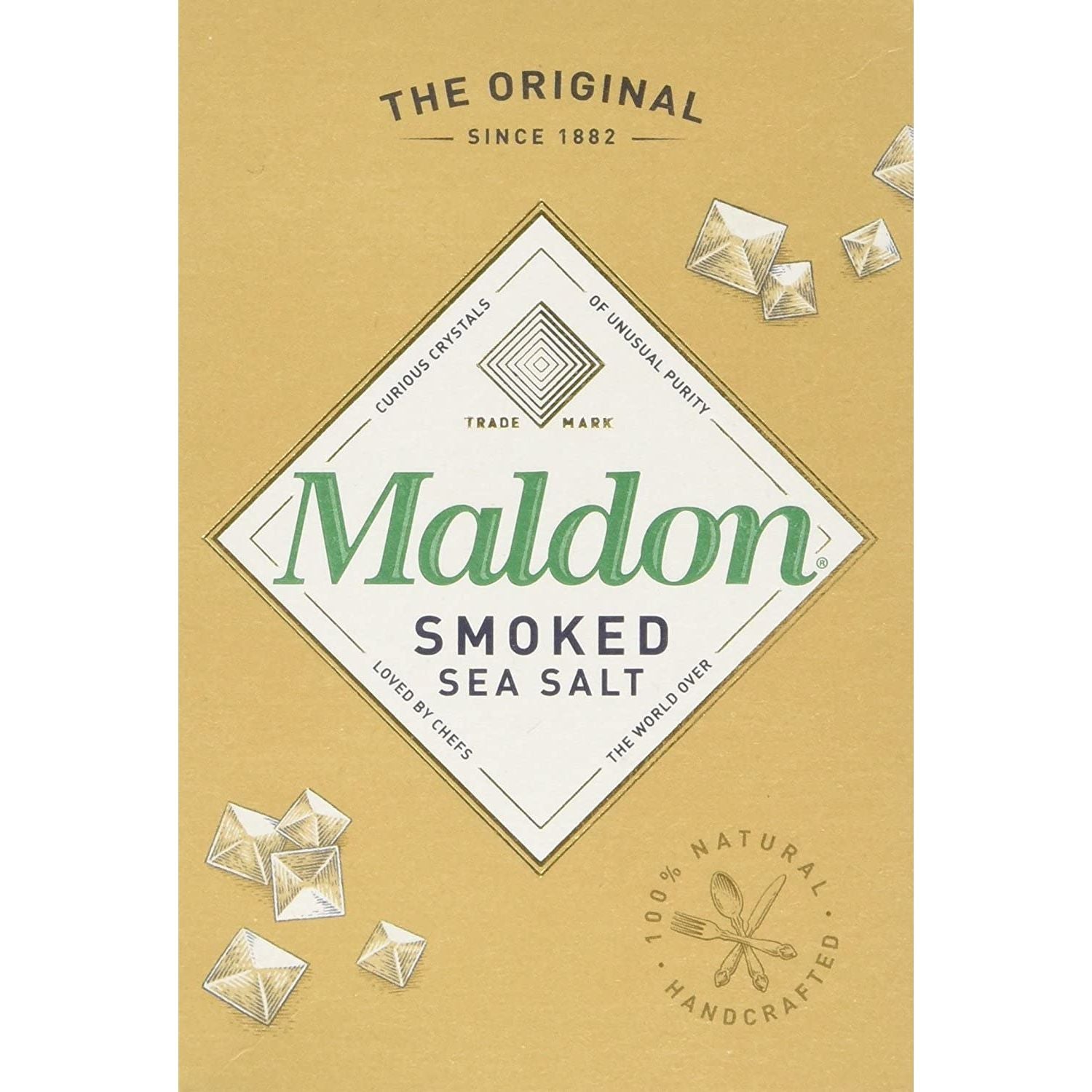 Flocons de sel de mer Maldon fumé - 125G - Maldon - Sel - - La Guilde Culinaire