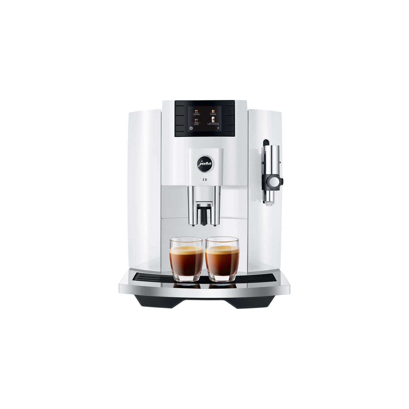Machine espresso JURA E8 Piano White - JURA - Machine à espresso - JU15683 - La Guilde Culinaire