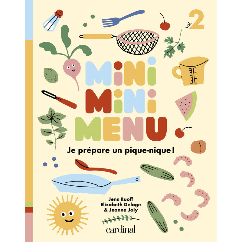 Miniminimenu Vol.2: Je prépare un pique-nique ! - Cardinal Ed. - Livre de cuisine - - La Guilde Culinaire