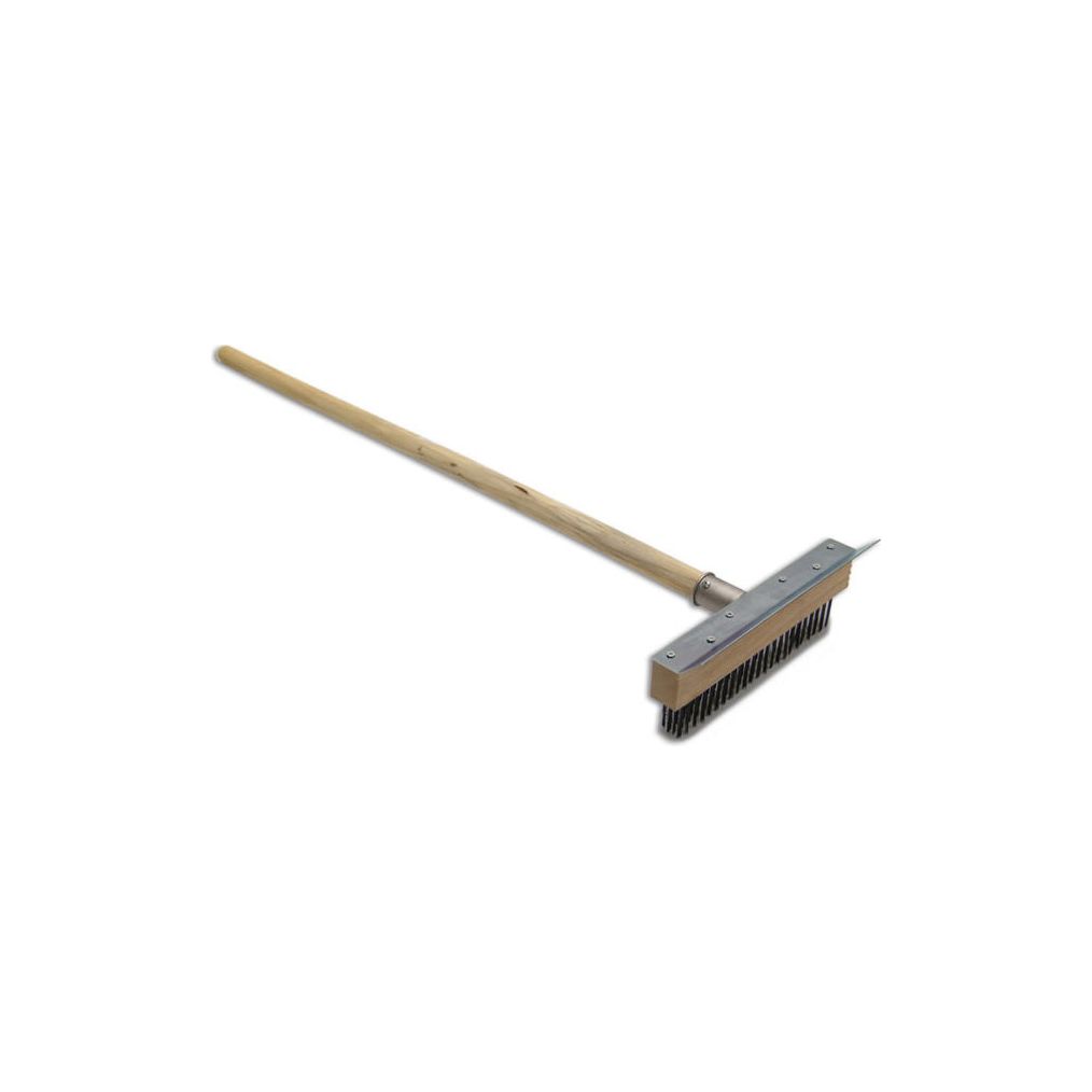 Brosse pour four pizza 38" Hors-tout - SG - Brosse à pizza - - La Guilde Culinaire