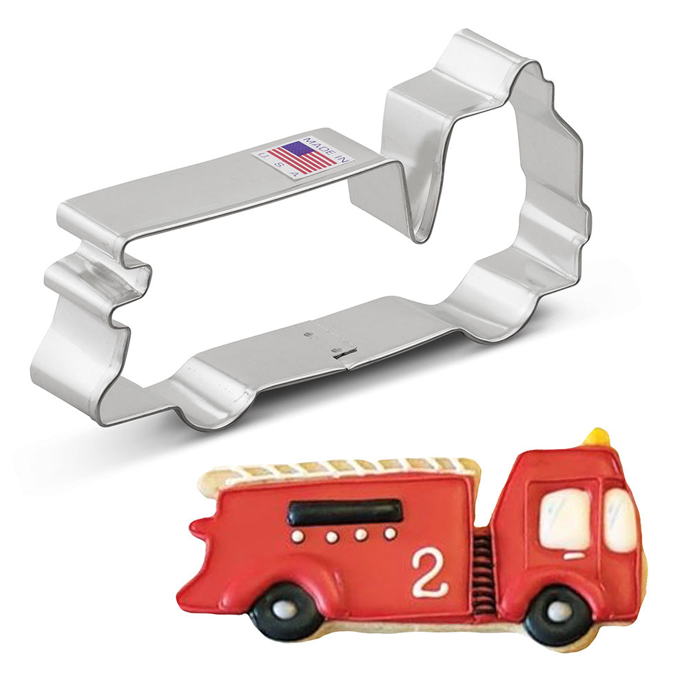 Emporte-pièce camion de pompiers 5" - Ann Clark Cookie Cutters - Emporte-pièce - - La Guilde Culinaire