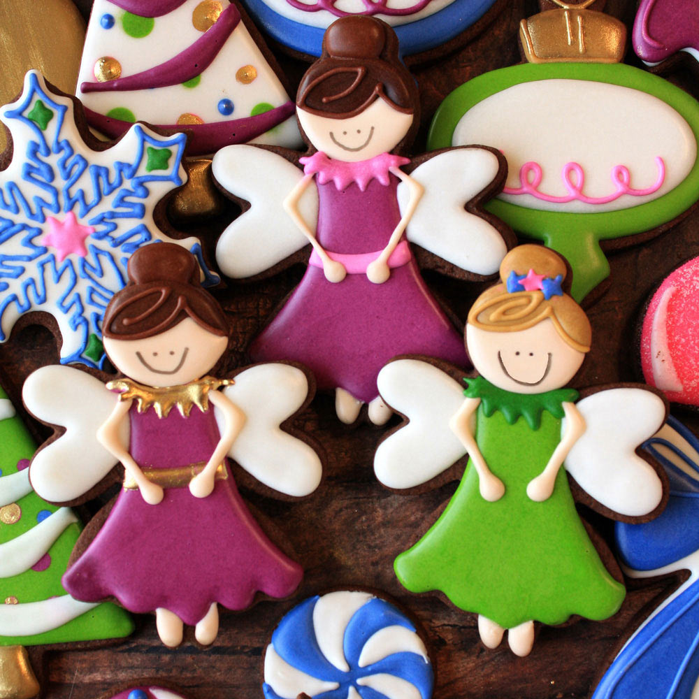 Emporte-pièce Fée Dragée de LilaLoa 4 1/4" x 3 1/4" - Ann Clark Cookie Cutters - Emporte-pièce - - La Guilde Culinaire