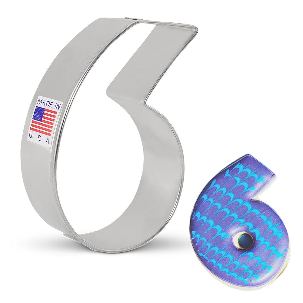 Emporte-pièce Chiffre 6 et 9 - 3 1/4" x 2 1/8" - Ann Clark Cookie Cutters - Emporte-pièce - - La Guilde Culinaire