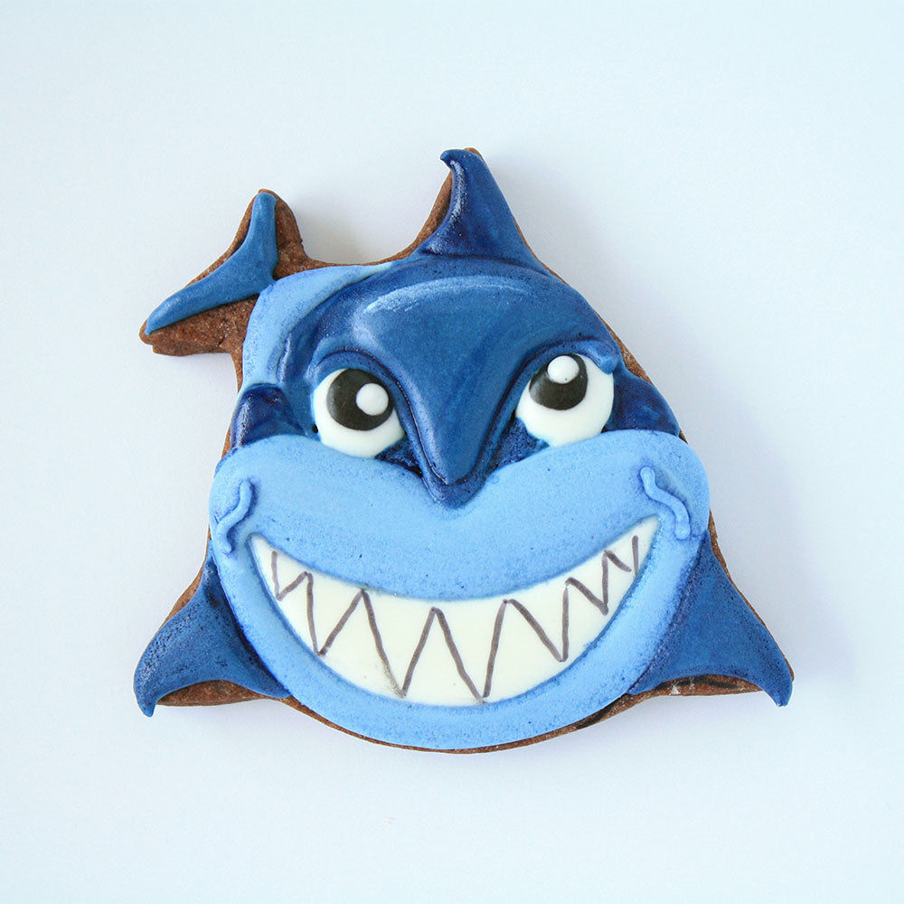 Emporte-pièce petit requin face avant 3.5" x 3.25" - Ann Clark Cookie Cutters - Emporte-pièce - - La Guilde Culinaire