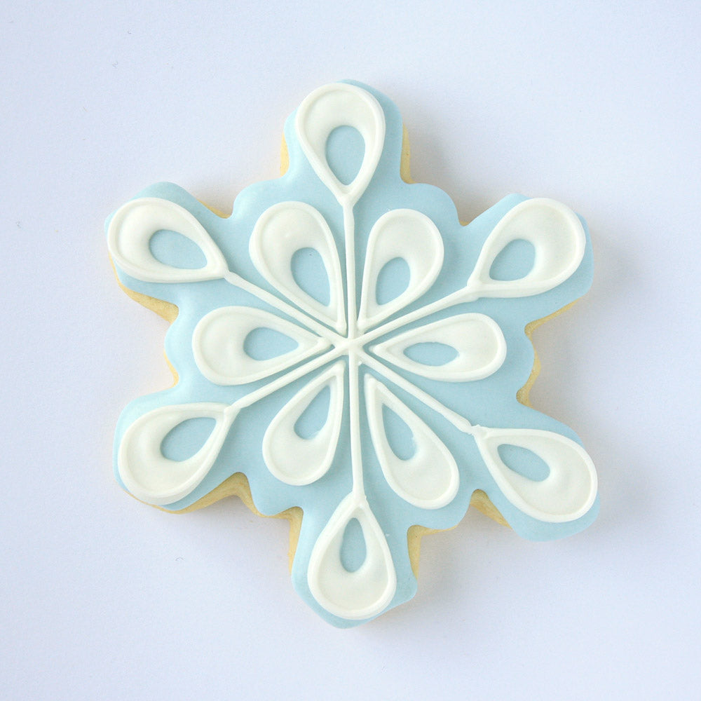 Emporte-pièce flocon de neige géométrique 4" x 3.3" - Ann Clark Cookie Cutters - Emporte-pièce - - La Guilde Culinaire