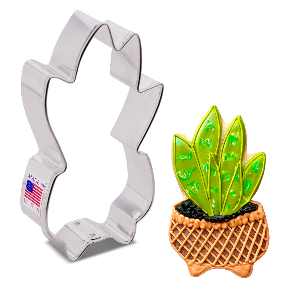 Emporte-pièce plantes d'intérieur tropicales, 4" - Ann Clark Cookie Cutters - Emporte-pièce - - La Guilde Culinaire