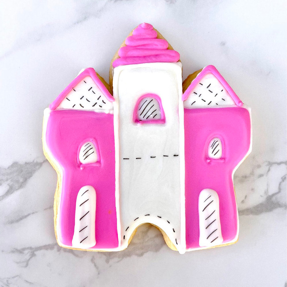 Emporte-pièce maison/château hanté 3,4" x 3,25" - Ann Clark Cookie Cutters - Emporte-pièce - - La Guilde Culinaire